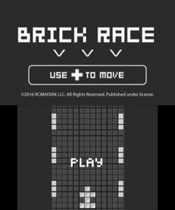 Brick Race Title Screen
